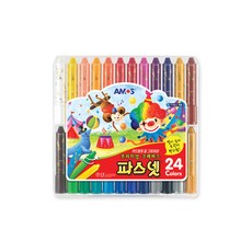 파스넷크레파스24색