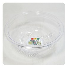 투명 믹싱볼 (사이즈선택) 믹싱볼 주방 야채 과일 쌀 설겆이 다용도 플라스틱, (특대) 지름 32.5cm