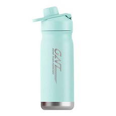 포터블 스포츠물통 자전거 물병, 민트, 1개, 550ml