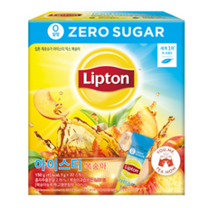 립톤 제로슈가 아이스티 믹스 복숭아