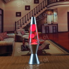 라바램프 용암램프 Lavalamp lavalamp 해파리무드등 해파리조명 몽글몽글용암 용암왁스라바 램프 방 장식 조명선물 귀여운무드등 시선집중효과 특수조명 초로롱, 클리어 워터 탠저린 왁스 with 실버 베이스