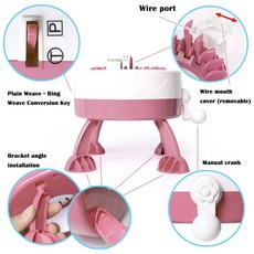 손니트 기계 방한모 스웨터 모자 스카프 양말 성인 키즈 바느질 도구 - 태교바느질모자