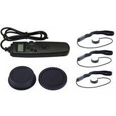 NinoLite 6 종 세트 TC-80N3 호환 제품 + 렌즈 캡 홀더 3 개 + 카메라 용 캡 2 개, 단일상품