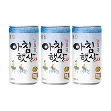 웅진 초록매실 180ml x 45캔 + 아침햇살 180ml x 45캔 / 총90캔, 90개
