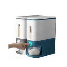 가정용 스마트형 쌀냉장고 신선 잡곡통 저장고 보관 10kg, A.24파운드블루