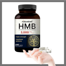 NatureBell HMB 3 000mg 고함량 3X, 1개, 240정