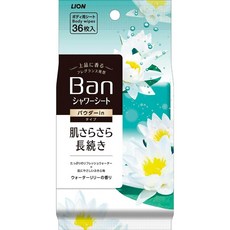 Ban 사라사라 일본데오티슈 파우더 릴리향 36장, 36시트(x 1), 1개
