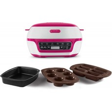 테팔 케이크 공장 KD8018 스마트 케이크 베이킹 기계 / 미니 오븐 (1200 W 머핀 초콜릿 용암 케이크, 단일상품