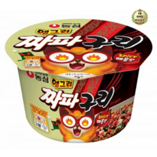 라이브잇 농심 앵그리 짜파구리 큰사발 컵라면, 208개