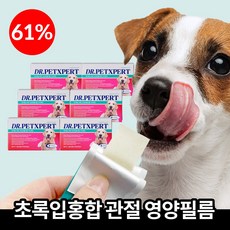  닥터펫스퍼트 필름형 강아지 관절영양제, 6개 