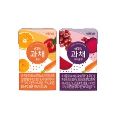 서울에프엔비 패밀리 과채 골드/바이올렛 140mlx48팩