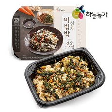 [하늘농가]산채비빔밥 간장소스맛 5팩/10팩, 02. 산채비빔밥 간장소스맛 x 10팩, 상세설명 참조