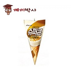 빙그레 아이스크림 슈퍼콘 화이트헤이즐넛초코 24입 한박스, 24개, 150ml, 상세페이지 참조