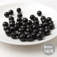 비즈아이 원석(커팅) (희토류컷-건강팔찌용) [100개] 팔찌재료