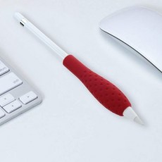 YK상사 애플펜슬 촉 팁 뚜껑 마그네틱 홀더, 1개, 애플펜슬 손잡이(레드)