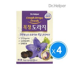 닥터헬퍼 목청 도라지 4.5g (8정) 캔디류 x4개