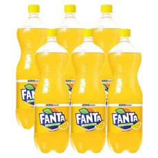 환타 제로 파인애플향 1.5L x 6pet, 6개