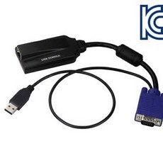 200 지베리니 / NETmate CAT5 KVM 스위치 USB Dongle 랜선 hdmi스위치 KVM