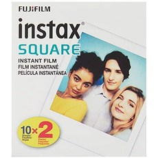 Fujifilm Instax Square Twin Pack Film - 20 Exposures, 본문참고, Size = 20 Sheets