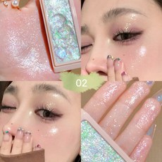 Pealy 하이라이터 부드러운 텍스쳐 4색 5g, 02, 1개