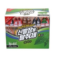 산도깨비 신발장용탈취제 숲속향 65gX4입 탈취제, 260g, 3개