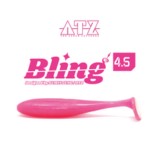 ATZ 블링 4.5 Bling 4.5 배스루어 배스낚시 쉐드웜 섀드웜, 020(BLK), 1개, 14g