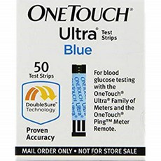 One Touch 울트라 블루 게일 오더 테스트 Strips 50 CT, 1