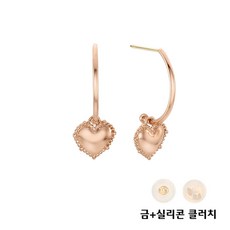로이드14k하트귀걸이