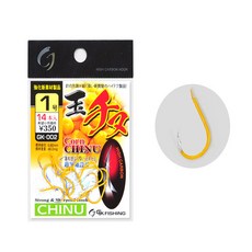 금호조침 GK-002 콘지누 바늘 감성돔 옐로우코팅 감성돔바늘