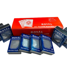 로얄 트럼프 카드 ROYAL PLAYING CARDS 플라스틱카드 12개 1박스