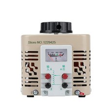 TDGC2-1KVA 변압기 레귤레이터 Datat Dissuaikan Tegangan 디지털 가변 AC 1000W 220V Catu Daya Fase Tunggal needle display, 1개