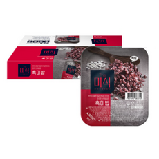 The미식 흑미밥, 180g, 12개