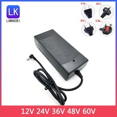  호환어댑터 전원 공급 장치 AC-DC 어댑터 12V 24V 36V 48V1A 2A 3A 4A 5A 6A 8A 10A, 12V 10A_EU(한국호환가능) 