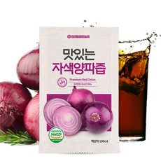 [참앤들황토농원] 맛있는 자색양파즙 100ml x 50포, 5L, 1개