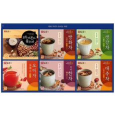 담터 정담종합 전통차 6종 세트, 25박스