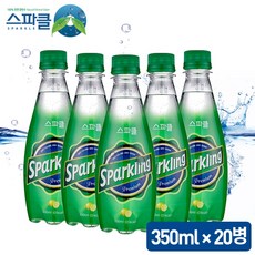 스파클 [스파클] 스파클링 워터 탄산수 350ml×20병, 단일상품, 기타