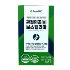 식약처 인증 프롬바이오 이병헌 관절 연골 엔 보스웰리아 2개월 4개월 6개월 분 무릎 남 여 성 뼈 건강 영양제 보스웰니아 보수웰리아 보수웰니아 보스엘리아 영양제케이스 약통, 30정, 12박스