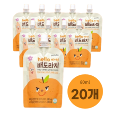 아올다 헬로아이 달콤사과 주스 100ml