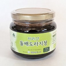 지리산 돌 배도라지청 수제 약도라지청, 1개, 500g