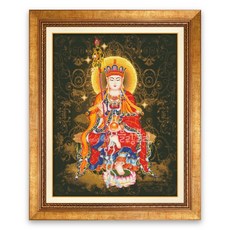 관세음보살보석십자수