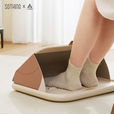 예쁜 접이식 발난로 (+무릎담요) 히팅패드 파티션 4면 전기 히터 난로 사무실 발난로 캠핑 온열기 루니스 LUNIS, 접이식 발난로(담요 미포함)