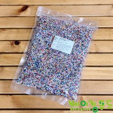 스프링클 레인보우 구슬 1kg, 1개