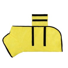 초흡수성 강아지 목욕 가운 빠른 건조 수건 고양이 그루밍 코트, XS, G.XS, 1개