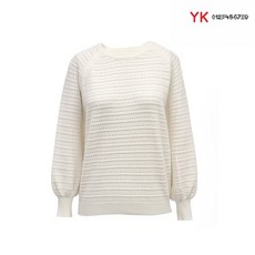 샤틴 YK 로맨틱 펀칭 니트 Y203C906 03