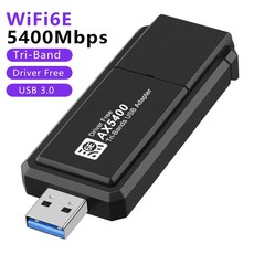 게임용 USB 3.0 어댑터 윈도우 10 11 용 무선 동글 802.11a 와이파이 리시버 네트워크 카드 와이파이 6E A 5400 2.4G 5Ghz, 1.A 5400 WiFi 6E, 1.AX5400 WiFi 6E - g조ax