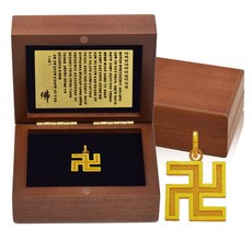 만자펜던트순금