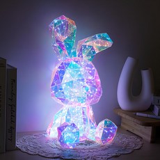 ARTJOY LED鐳射派對用品小夜燈, 兔子
