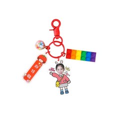 맞춤 주문 제작 열쇠고리 키링 사진 커스텀 대량 선물, 원하시는 사진/이름으로 주문제작 가능합니다