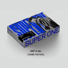 슈퍼엠 (SuperM) 1집 정규앨범 [Super One] (유닛A 버전) 태민 태용 슈퍼원, 안 접힌 포스터있음(+지관통)