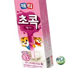딸기맛 제티 초콕 10개입 코코아 쿠키 초코, 36g